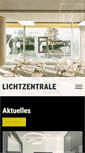 Mobile Screenshot of lichtzentrale.de